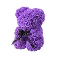 thumbnail image 4 of Rosa del día de San Valentín, decoración del día de San Valentín, caja de regalo creativa romántica de cumpleaños, regalos del día de San Valentín , Púrpura, 4 of 8