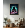thumbnail image 6 of FlexiPrints - 12x16 Inches “GAME ON” Wall Art – Minimalist Typography Print - Modern Home & Office Decor - Unframed Poster, 6 of 7