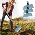 thumbnail image 4 of PATLOLLAV Flat Shovel for Landscaping, Upgrate Outdoor Garden Cleaning Shovel, Multifunctional Steel Flat Farm Weeding Planting Solid Welding Edging Shovel Also Clean Walls, Floors and Sheds, 4 of 5