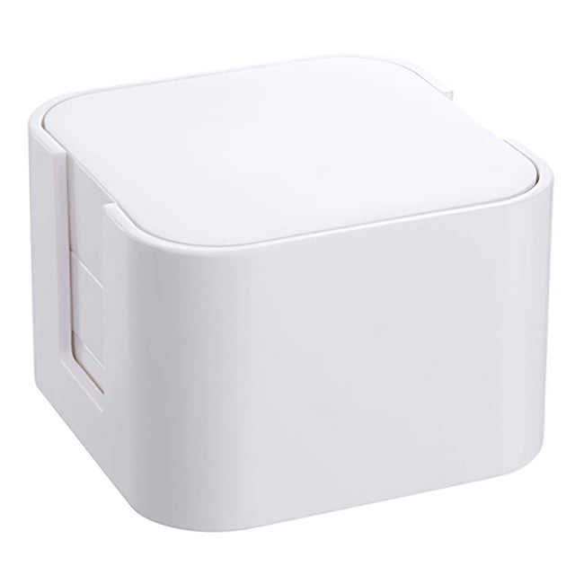 Bearachild Blanco Creativo Respetuoso con el medio ambiente Cocina duradera Caja de cocina multifunción Palillos Cuchara Juego de almacenamiento de jugo Almacenamiento y organización del hogar Bearachild HA018096-00