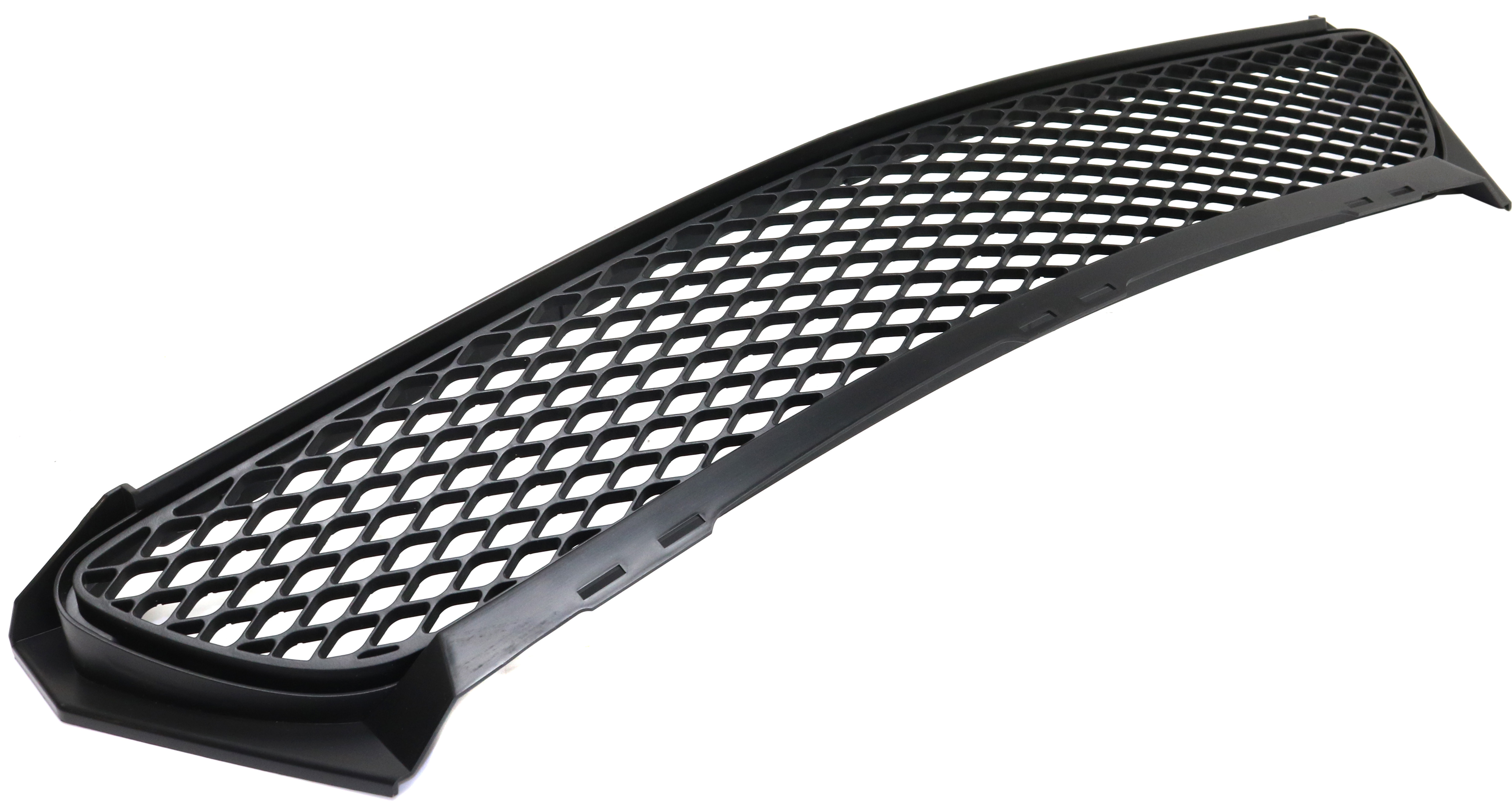 Bumper Grille Compatible With 2006-2008 Mercedes Benz SLK280 2005-2008 SLK350 Front, Center Textured Black