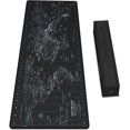 thumbnail image 2 of Extended Speed Gaming Mouse Pad Large Size 35.4 X 15.7X 0.12inches Desk Mat Mousepad with Personalized Design - World Map, 2 of 6