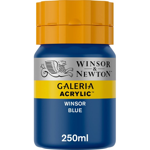 Winsor & Newton Galeria Acrylic Color Botella de 250 ml (8,4 oz) Winsor Blue