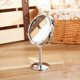 thumbnail image 4 of Double Sided Magnifying Makeup Table Mirror Round Rotary Desk Mirror, 4 of 6