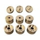 thumbnail image 2 of Trompetas Tapas de válvulas Instrumentos Accesorios Trompetas musicales Piezas de repuesto de válvulas Sonido Trompetas de latón Válvula de de Baoblaze Reparación de trompetas, 2 of 8