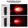 thumbnail image 4 of Linterna HinsGEAR LED roja de modo único con lente ajustable, 4 of 7