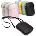 thumbnail image 2 of Bandolera pequeña de cuero PU para mujer, bolso de hombro, Mini cartera para teléfono, tarjetero, monedero, envío directo Fivean unisex, 2 of 2
