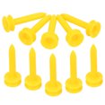 thumbnail image 3 of LYUMO Lightweight Tees,Yellow Tees,100Pcs Tees Professional Lightweight Reduce Friction More Stable Plastic Yellow Golfing Tees, 3 of 8