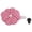 Rose Red Check, variant on M Buder Pin Cushion Pumpkin Shape Cute Cartoon Exquisite Strong Fluffy Needle Collector with Elastic Wristband Rose Red Check Pincushion for Sewing (3.15 inches / 8 cm)