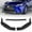 Matt Black, variant on Stay Tuned Performance Front Bumper Spoiler Lip For 2016-2019 Lexus GS-Series Painted White V2-Style
