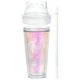 thumbnail image 5 of BRIGHTFUFU 1 taza de 420 ml con lentejuelas de doble capa, forma de oreja de gato, taza de agua de doble pared, taza de paja de plástico (rosa), 5 of 7