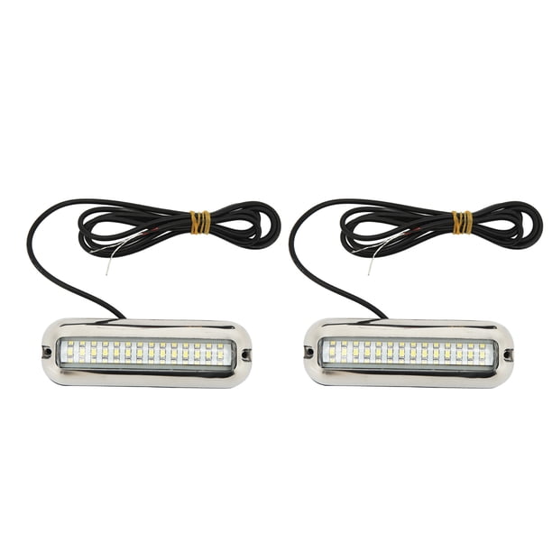 Luz de Tapón de Drenaje de Barco ANGGREK 10-30V DC Impermeable 3.5KW Luces LED Marinas Subacuáticas 1500LM