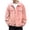 Pink, variant on Men's Denim Jackets Men's Autumn Winter Casual Long Sleeve Turn Down Collar Solid Denim Jacket Coat Army Green Xxl