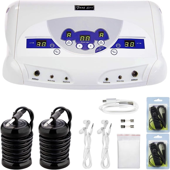 Máquina de desintoxicación de pies Veicomtech Dual Spa con MP3 110 V