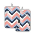 thumbnail image 7 of Yayeee Pot Holders Kitchen Heat Resistant with Pocket 7"x9.8" Cotton Oven Cooking Hot Pads, White Geometric, 7 of 7