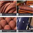 thumbnail image 5 of Thick sofa pad, three -person seat cushion, pearl cotton long stool cushion, four seasons universal long pads, 5 of 6