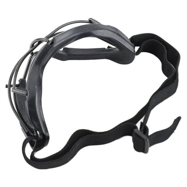 Hockey Protective Goggle, Silicone Ferroalloy Anti Slip Texture Lacrosse Goggles Tightly Attached for Training