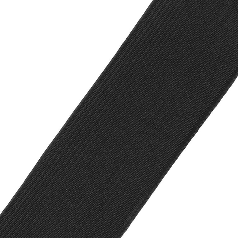 Unique Bargains Tailor Polyester Springy Stretchy Knitting Sewing Elastic  Band 2.73 Yards Black : Target