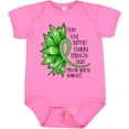 thumbnail image 3 of Inktastic Mental Health Awareness Green Sunflower Ribbon Boys or Girls Baby Bodysuit, 3 of 5