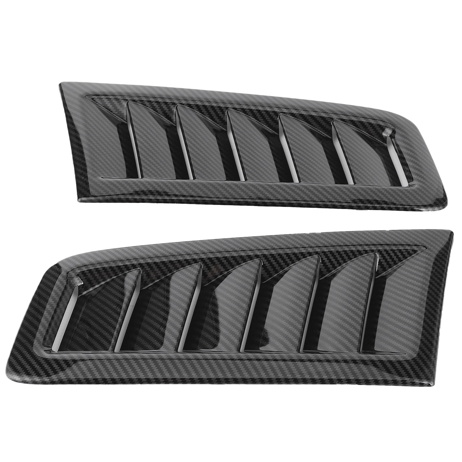 BIBABLYKE Engine Hood Vent Air Flows Cover Optimizes Air Circulation Car Exterior Part For MK2, Enhances Cooling & Performances 2x