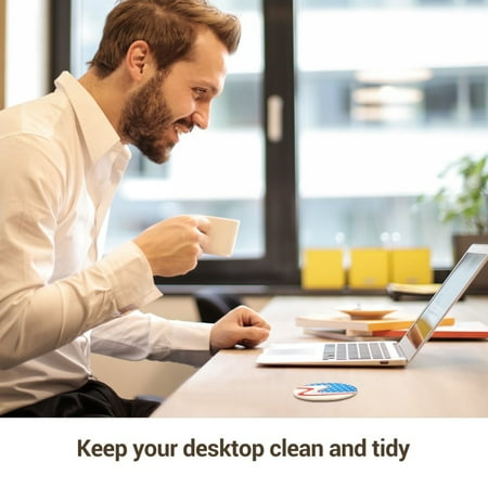 

6Pcs/Set Flag Print Cork Wood Coffee Tea Coaster Cup Mat Anti-Slip Pads