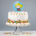 thumbnail image 4 of Acrylic Superman Supergirl Cute Chibi Character Cake Topper Party Decoration for Wedding Anniversary Birthday Graduation, 4 of 7