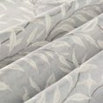 thumbnail image 4 of VOGOL Leaves Printed Valance, Rod Pocket Light Filtering Curtain for Kitchen, Grey, One Panel, 52x18inch, 4 of 6