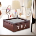 thumbnail image 2 of Caja Para Bolsitas De Té Soporte Para Bolsitas De Té Apilable Para Una Variedad De Tés Y Condimentos Marrón Sunnimix Titular de almacenamiento, 2 of 8