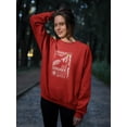 thumbnail image 2 of Touch Of Hands Techno Style Sweatshirt Women -Image by Shutterstock, Female XX-Large, 2 of 4