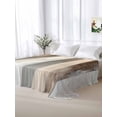thumbnail image 6 of Brown Grey Flat Sheets Only Twin XL Size, Soft Breathable Bed Top Sheets for Mattress, Abstract Neutral Textured Modern Minimalist Luxury Bedding Flat Sheets for Home Hotel Bedroom Bed Protection, 6 of 9