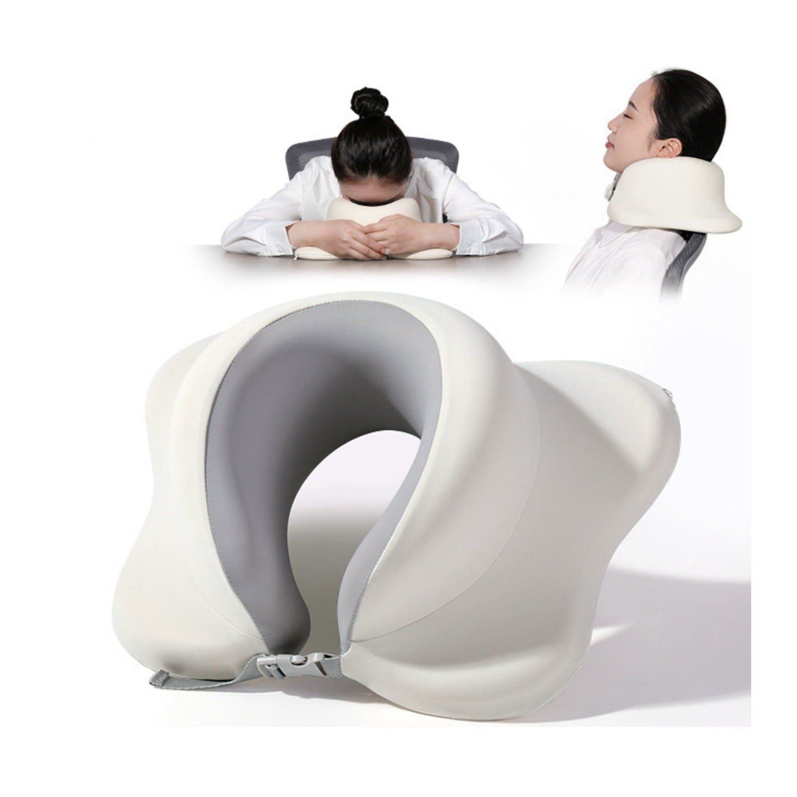 Memory Foam Nap Pillow For Desk Sleeping Ergonomic U Shape Travel Pillow Comfortable Support For Home Sofa Pillowcase Set Percale Pillowcase Silk Pillowcases for Hair And Small Satin Pillowcase Zippe