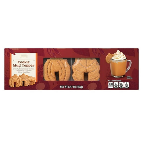 Benton's Autumn Caramel Flavored Cookie Mug Topper 5.47 oz package