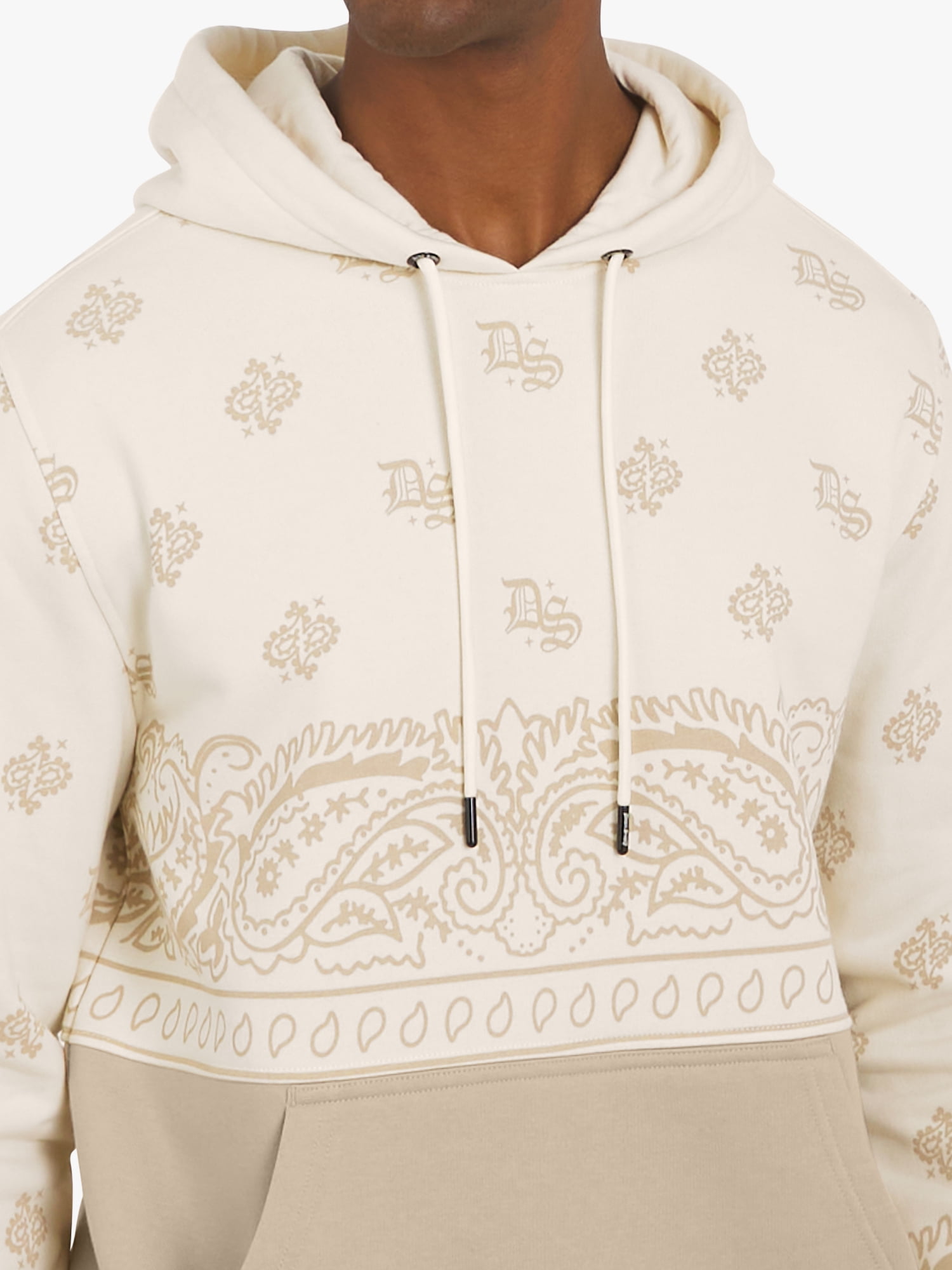 Dogg Supply by Snoop Dogg All-Gender Young Men's and Women's Panel Popover Hoodie, Sizes XS - 5XL