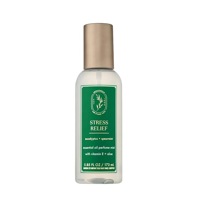 Body Mist Bath & Body Works, aromaterapia, eucalipto, menta verde