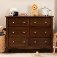 thumbnail image 3 of DaVinci Kalani 6 Drawer Double Wide Dresser in Espresso Finish, 3 of 6