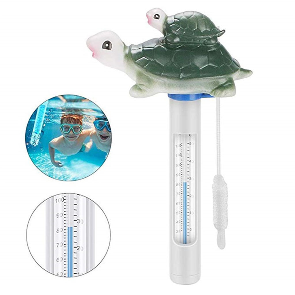 Cute Animal Floating Pool Thermometer for Outdoor/Indoor Spa Swimming Pools 