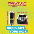 thumbnail image 2 of BOB THE COOLER CO - 26oz "The Big Swig" Double Wall Vacuum Insulated Water Bottle with Spout Lid, Made of Stainless Steel, Leak Proof, Great for Sports, Travel, & More, 2 of 9