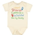 thumbnail image 3 of Inktastic Tow Truck Driver Like Daddy Boys or Girls Baby Bodysuit, 3 of 5