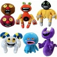 thumbnail image 2 of 7.87-Inch Sing Monster Hoola Stuffed Plush,Multicolor, 2 of 8