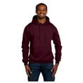 thumbnail image 4 of Men's Double Dry Action Fleece Pullover Hood, Maroon - XL, 4 of 10