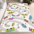 thumbnail image 4 of 1PC Colorful Vehicle Pattern Area Carpet Local Carpet, Lightweight Washable Easy-to-Tidy Carpet Mat Festival Gift, Suitable for Bedroom, Living Room, Dining Room, Office, Corridor, Room Accessones, 4 of 8
