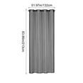 thumbnail image 3 of Weloille Rideau de Pluie Extérieur Imperméable 1 Pce, Bâche Épaissie Résistante aux UV et aux Déchirures, Rideau d'Ombrage Coupe-Vent Résistant au Froid Robuste pour Patio, Véranda, Gazebo, Balcon, 3 of 6