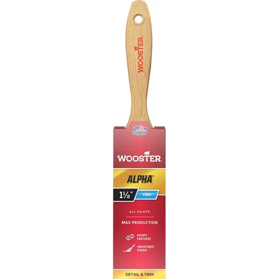 Wooster Genuine 1.5" Alpha Flat Paintbrush - 4233-1.5