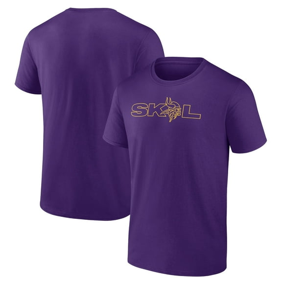 Men's Purple Minnesota Vikings SKOL T-Shirt