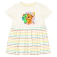 thumbnail image 3 of Inktastic 1st Birthday Teddy Bear Girls Baby Dress, 3 of 5