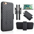 thumbnail image 2 of For 5.5" Apple iPhone 6 Plus Built-in Kickstand 2-Layer Protections Hard Back Cover Shockproof Resistant Belt Clip Heavy Duty Impact Bumper Phone Case [Black], 2 of 4