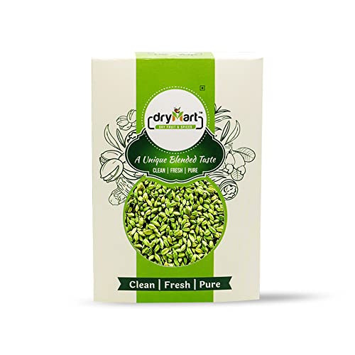 DRY MART Indian Grocery Spice Natural Whole Green Cardamoms, Spice For
