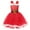 Watermelon Red, variant on Mercatoo Girls Christmas Santa Tutu Dresses Dresses