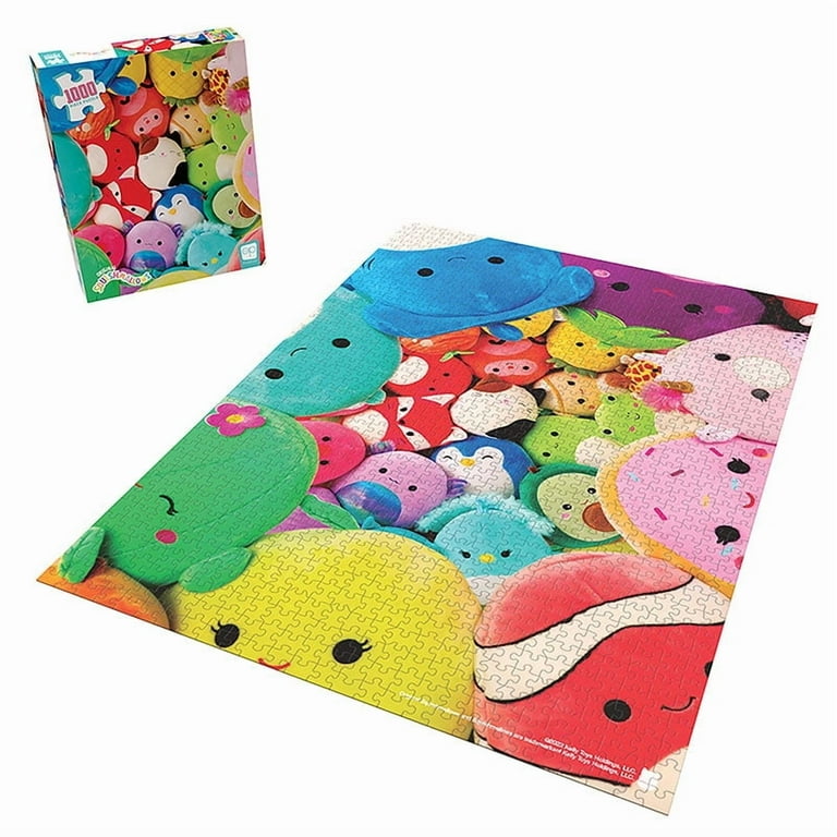 Puzzle Ravensburger Squishmallows colorés 100 piecès XXL - Puzzle