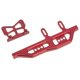 thumbnail image 2 of Piezas de automóvil modelo a escala 1/24 Pedales laterales de metal Pedal de marco 1 juego compatible con Axial Scx24 90081, rojo, 2 of 5